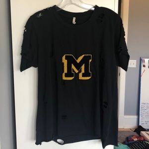 Vintage University of Michigan Tee (Distressed)